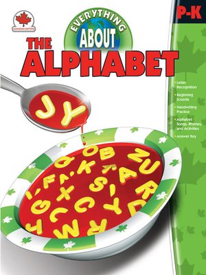 cover image of Everything about the Alphabet, Grades PK - K